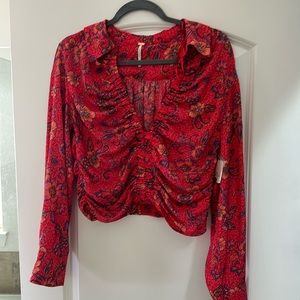 Women’s Free people top new with tags
